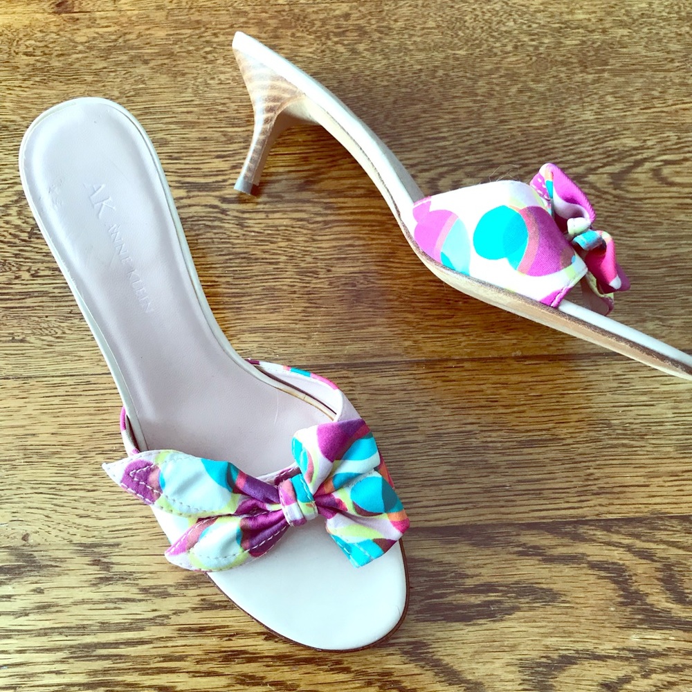 Anne Klein slide heels